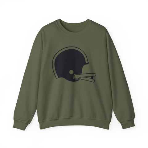 Classic Retro Football Helmet - Heavy Blend™ Crewneck Sweatshirt