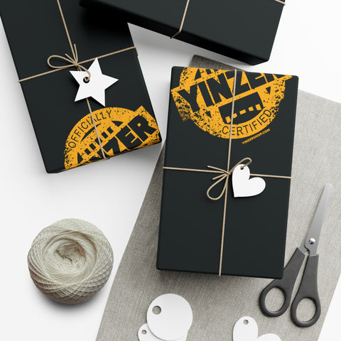 Certified Yinzer Gift Wrapping Paper Home Decor Printify