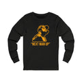 Next Man Up - Tomlin Quote - Long Sleeve Tee Long-sleeve Printify M Black Heather