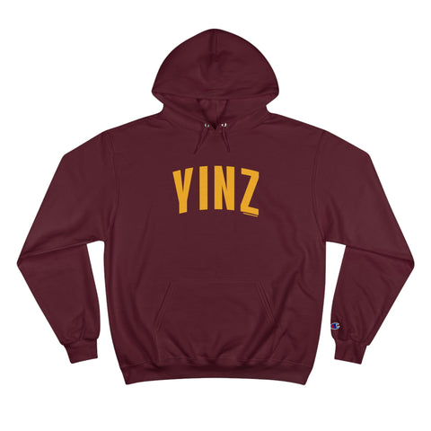 Yinz - Champion Hoodie Hoodie Printify Maroon S 