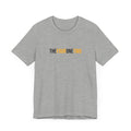 Four One Two Skyline - 412 Series - Pittsburgh T-Shirt - PRINT ON BACK - Unisex bella+canvas 3001 Short Sleeve Tee T-Shirt Printify   