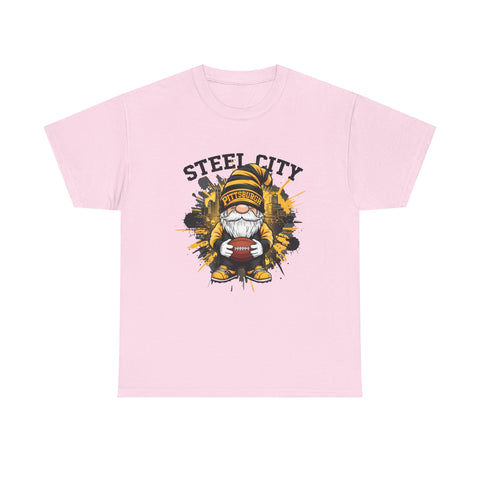 Steel City Gnome - Unisex Heavy Cotton Tee