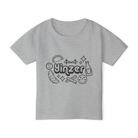 Yinzer Icon Doodles - Toddler T-Shirt