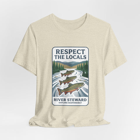 Respect the Locals River Steward Tee | Protect Our National Parks, Vintage Outdoor