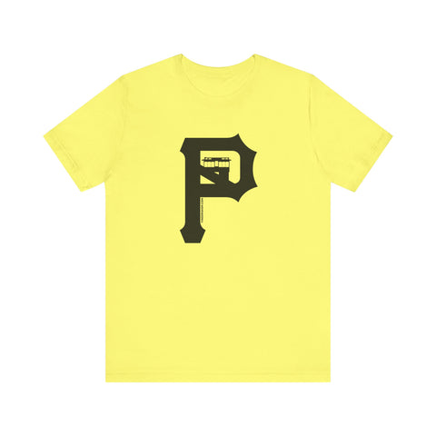 Duquesne Incline - P for Pittsburgh Series  - Short Sleeve Shirt