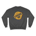 Certified Yinzer - Champion Crewneck Sweatshirt Sweatshirt Printify Charcoal Heather S