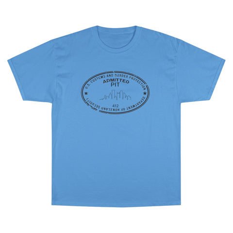 Pittsburgh Border Stamp - Champion T-Shirt