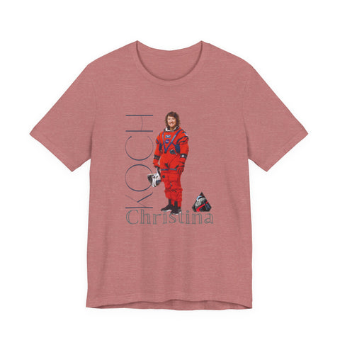 Astronaut Christina Koch Artemis 2 Space Suit Tee Graphic T-Shirt