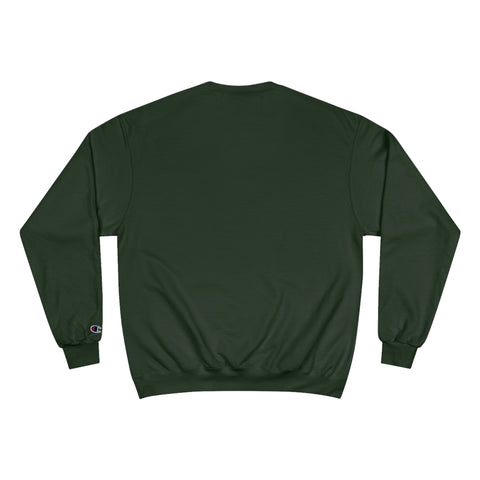 St. Patty's Day Shamrock - P is for Pittsburgh - Champion Crewneck Sweatshirt Sweatshirt Printify   