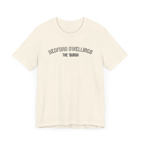 Bedford-Dwellings  - The Burgh Neighborhood Series - Unisex Jersey Short Sleeve Tee