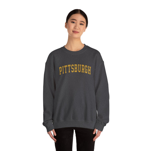 Vintage Classic Pittsburgh - Heavy Blend™ Crewneck Sweatshirt