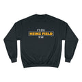 It's Still  Heinz Field To Me - Champion Crewneck Sweatshirt Sweatshirt Printify Black S 