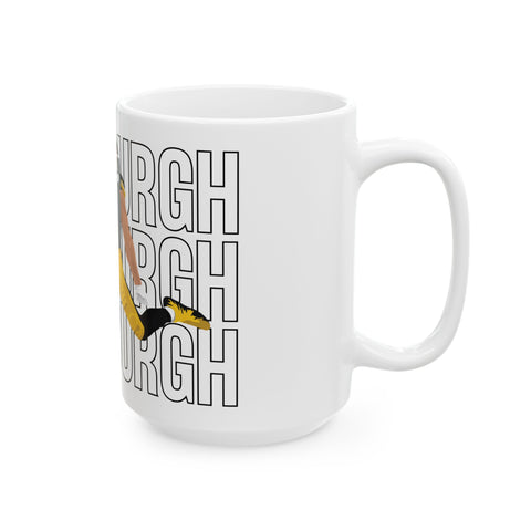 Pittsburgh Victory Jump -  Coffee Mugs (11oz, 15oz)