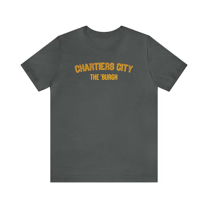Chartiers City  - The Burgh Neighborhood Series - Unisex Jersey Short Sleeve Tee T-Shirt Printify Asphalt M 