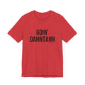 Pittsburgh Goin' Dahntahn Short Sleeve T-Shirt T-Shirt Printify Heather Red S