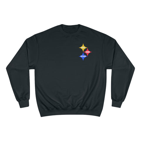 Steelmark Champion Sweatshirt Sweatshirt Printify Black S 