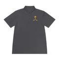 Pittsburgh Hockey "Crossed Sticks" - Men's Sport Polo Shirt T-Shirt Printify Iron Grey S