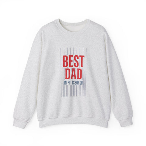 Best Dad in Pittsburgh Sweatshirt | Father’s Day, Retro Typography