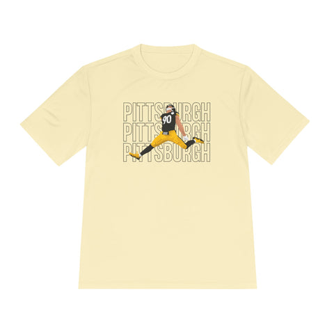 Pittsburgh Victory Jump - Sport-Tek Unisex Moisture Wicking Tee