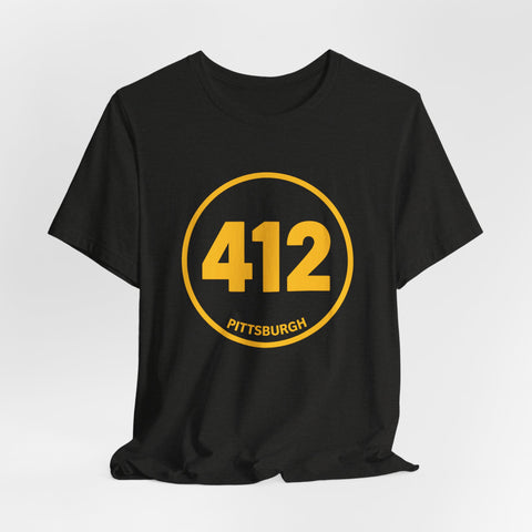 412 Stamp - Unisex Jersey Short Sleeve Tee