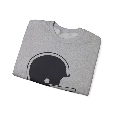 Classic Retro Football Helmet - Heavy Blend™ Crewneck Sweatshirt