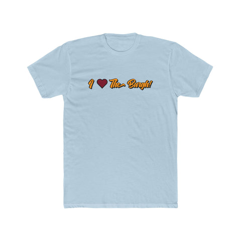 I Love The Burgh T-Shirt T-Shirt Printify Solid Light Blue S 