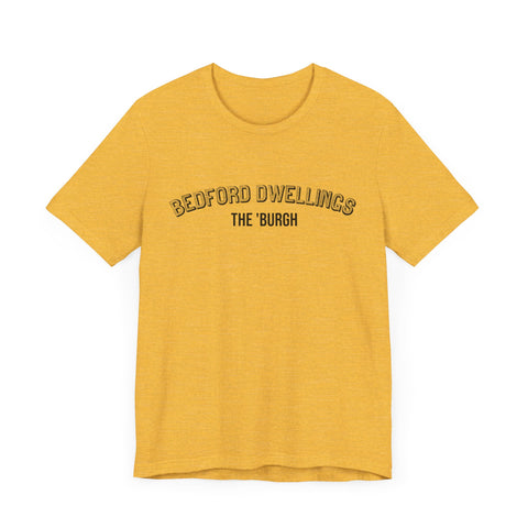 Bedford-Dwellings  - The Burgh Neighborhood Series - Unisex Jersey Short Sleeve Tee