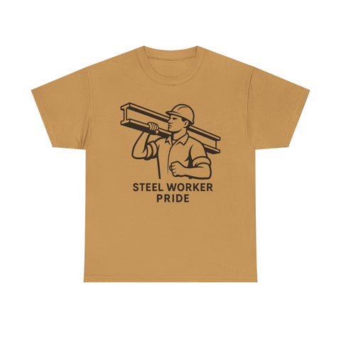 Pittsburgh Steel Worker Pride - Unisex Heavy Cotton Tee