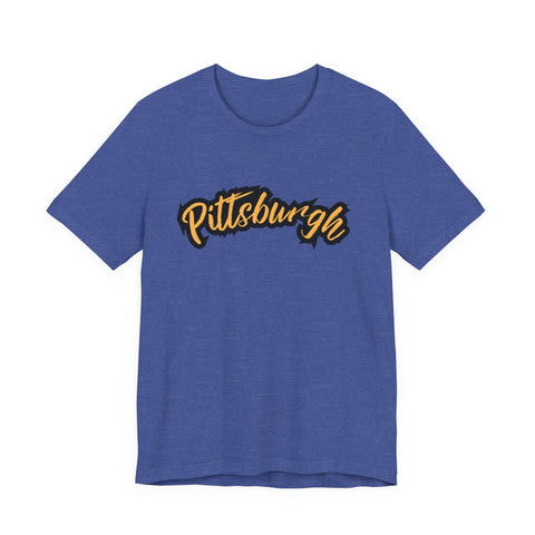 Jagged Pittsburgh Short Sleeve T-Shirt