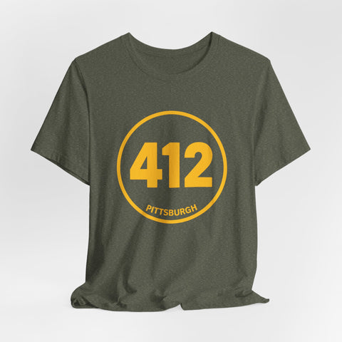 412 Stamp - Unisex Jersey Short Sleeve Tee