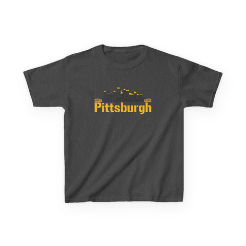 Pittsburgh Football Team Names - Kids Graphic T-Shirt