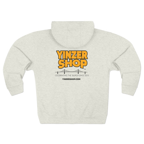 YinzerShop Serving Since 2015 - Lane Seven LS14003 Unisex Zip Hoodie Hoodie Printify