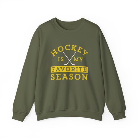 Hockey Is My Favorite Season - Heavy Blend™ Crewneck Sweatshirt