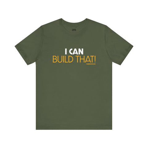 Yinzer Dad - I Can Build That! - T-shirt T-Shirt Printify Military Green S 