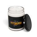 I'm a Pittsburgh Girl Scented Soy Candle, 9oz Home Decor Printify Sea Salt + Orchid 9oz