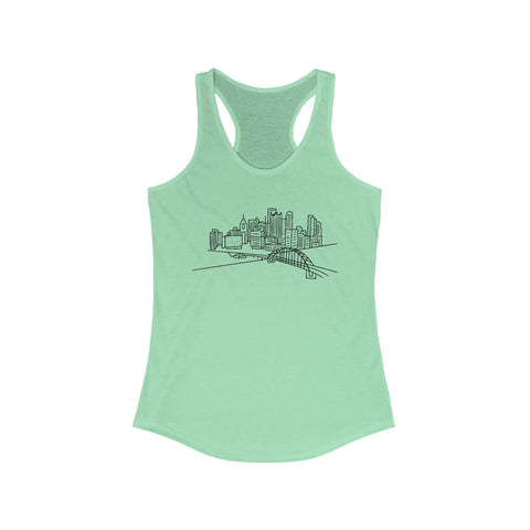 Pittsburgh Skyline - Women's Tang Top