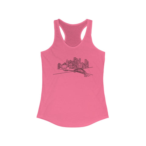 Pittsburgh Skyline - Women's Tang Top