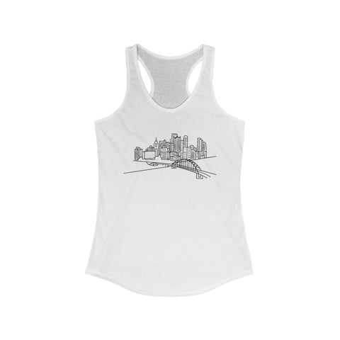 Pittsburgh Skyline - Women's Tang Top