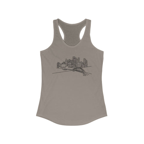 Pittsburgh Skyline - Women's Tang Top