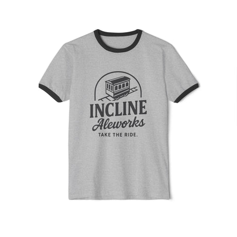 Pittsburgh Incline Aleworks - Unisex Cotton Ringer T-Shirt
