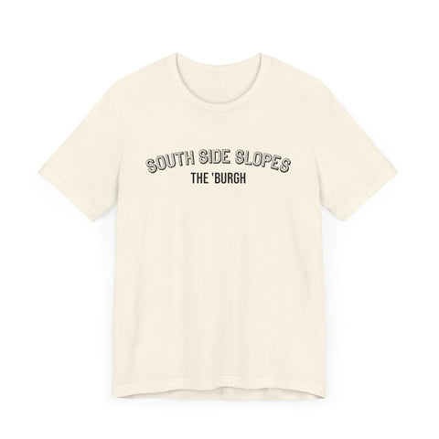 South Side Slopes - The Burgh Neighborhood Series - Unisex Jersey Short Sleeve Tee T-Shirt Printify   