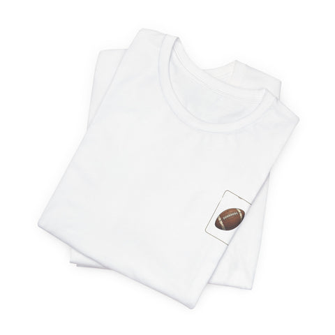 Benchwarmer Dog Football T‑Shirt — "Benched Again Somehow" Graphic Tee