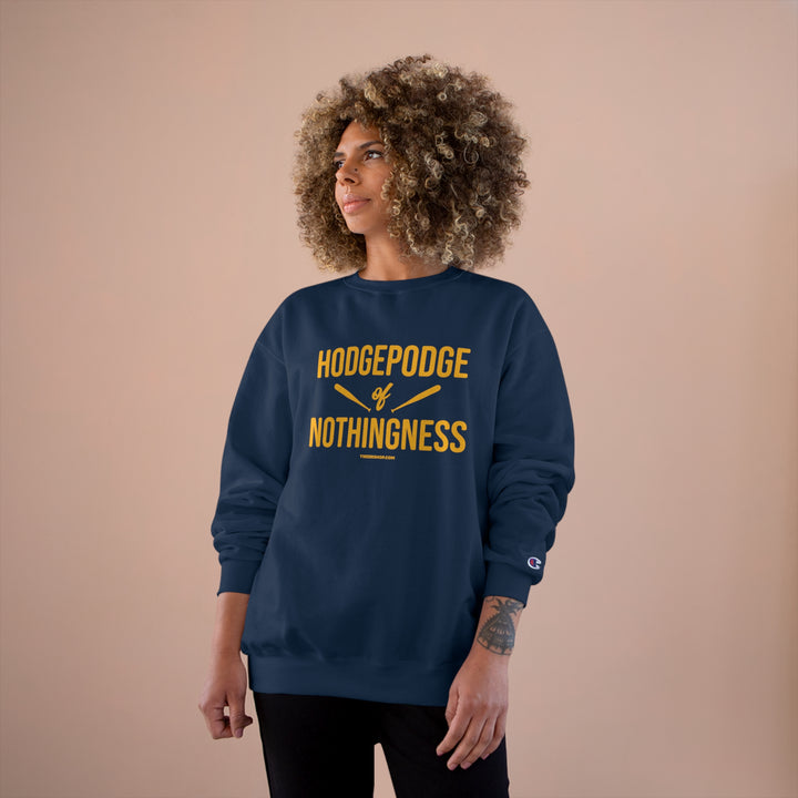 Pirates - Hodgepodge of Nothingness - Champion Crewneck Sweatshirt Sweatshirt Printify   