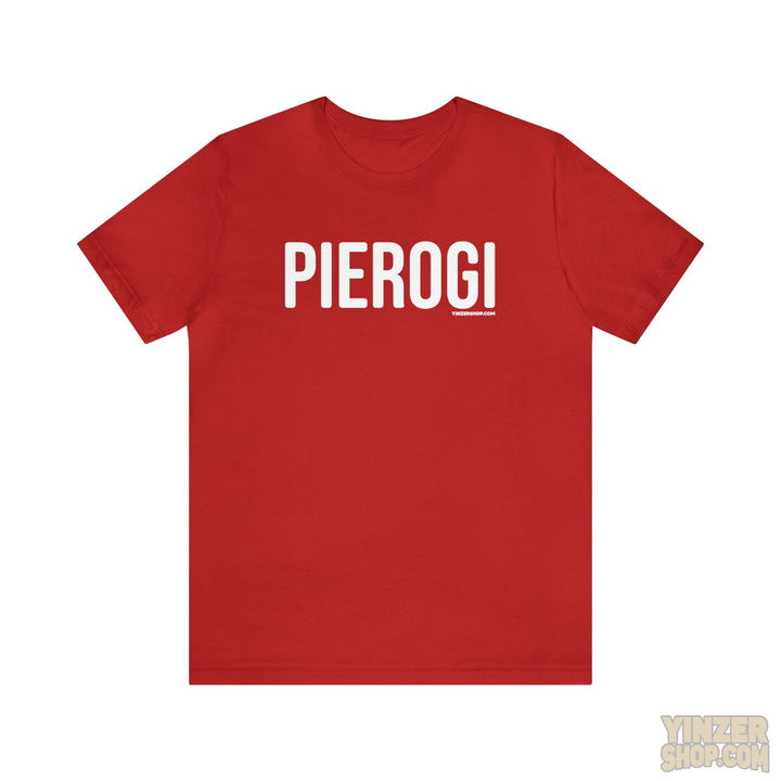 Pittsburgh Pierogi T-Shirt - Short Sleeve Tee T-Shirt Printify Red S 