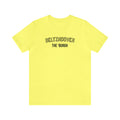 Beltzhoover  - The Burgh Neighborhood Series - Unisex Jersey Short Sleeve Tee T-Shirt Printify Yellow S 