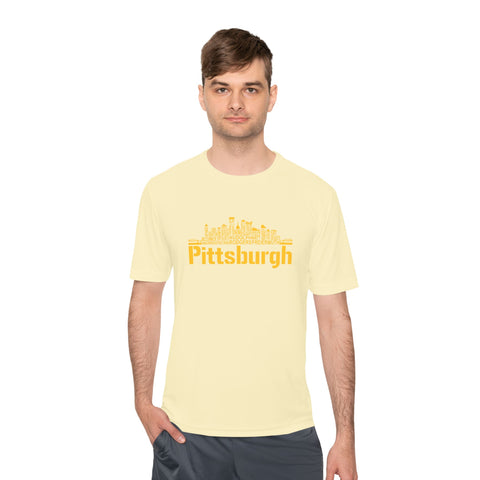 Pittsburgh Football Team Names - Sport-Tek Unisex Moisture Wicking Tee