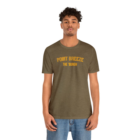 Point Breeze - The Burgh Neighborhood Series - Unisex Jersey Short Sleeve Tee T-Shirt Printify   