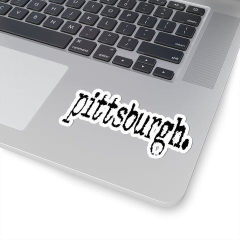 Pittsburgh Typewriter -  Kiss-Cut Stickers