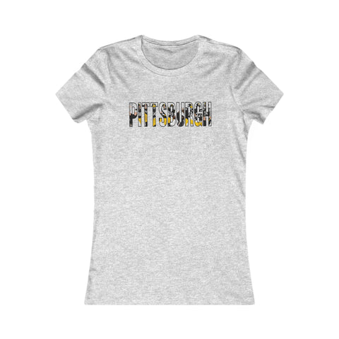 Pittsburgh Football Players - Women's Favorite Tee