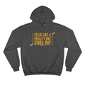 Feels Like a Penalty Box Kinda Day - Pittsburgh Hockey - Champion Hoodie Hoodie Printify Charcoal Heather S 